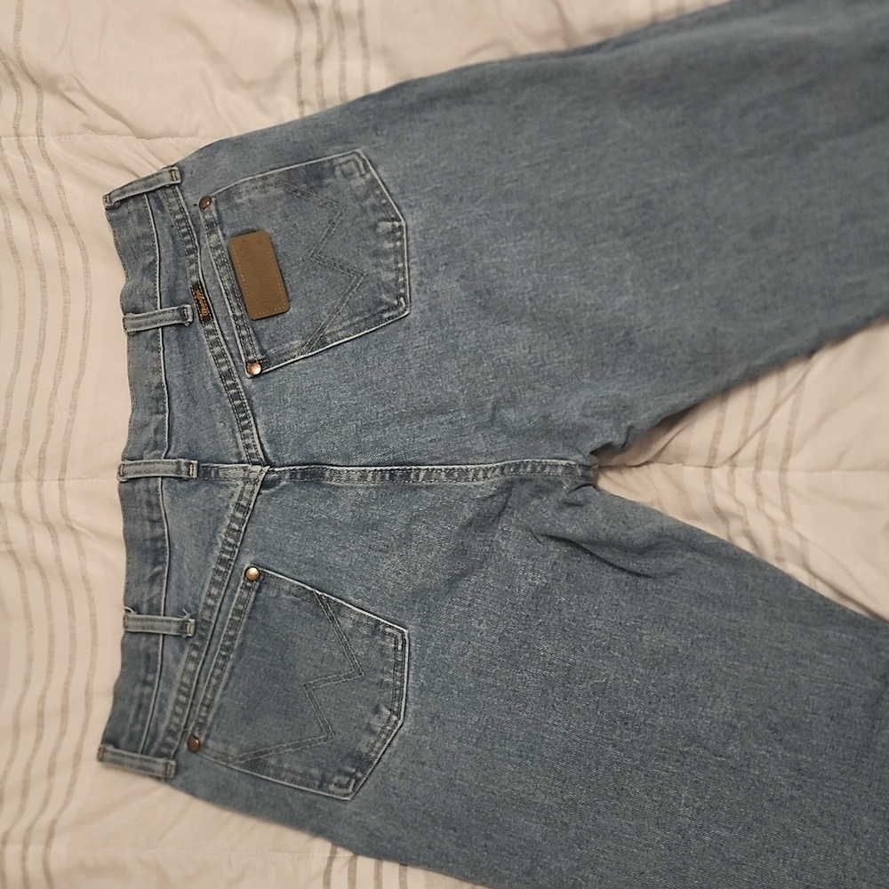 Wrangler Men's Original Fit Cowboy Cut Jeans  Antiqe Wash 36W×32L